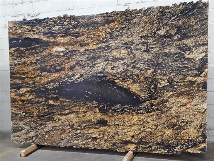 Polished Volcano Granite Slab