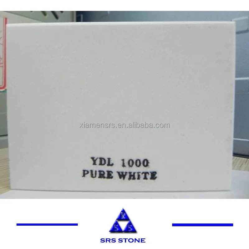 Bele kremenčeve talne ploščice Quartz Countertop Quartz Slab